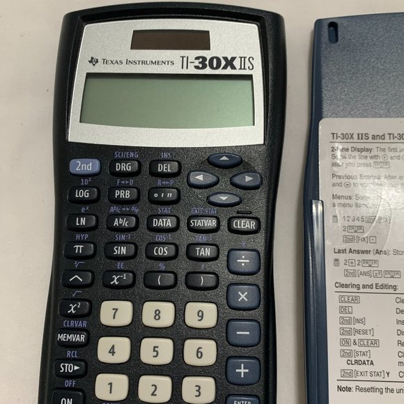 Texas Instruments TI-30X IIS 2-Line Scientific Calculator. - Picture 7 of 13